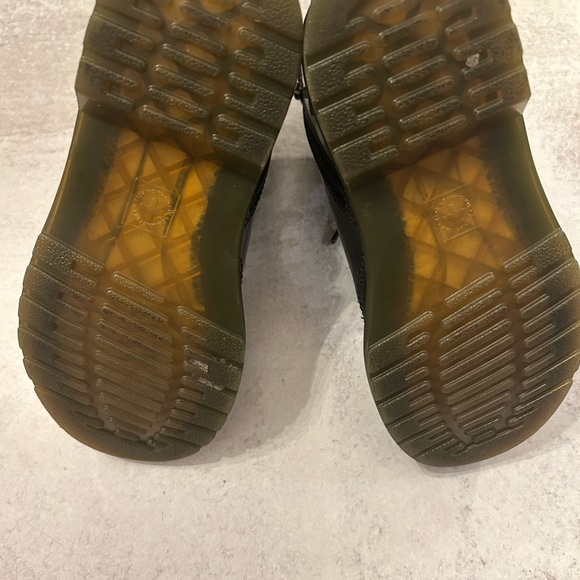 Dr. Martens Black Patent Leather Boots - Picture 5 of 6